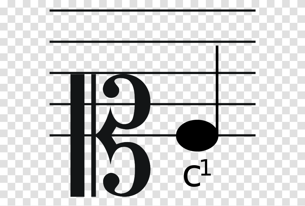 Soprano Clef With Note Does Not Bring Joy, Number, Alphabet Transparent Png