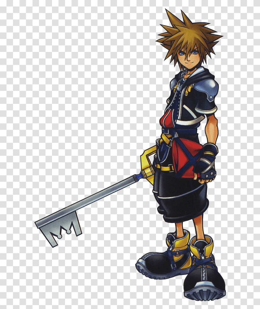 Sora De Kingdom Hearts, Person, Human, Toy, Samurai Transparent Png