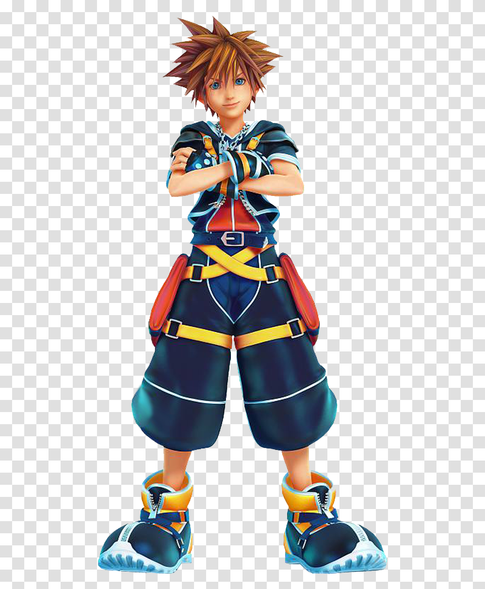 Sora Kingdom Hearts Kingdom Hearts Character Sora, Costume, Person, Human, Fireman Transparent Png