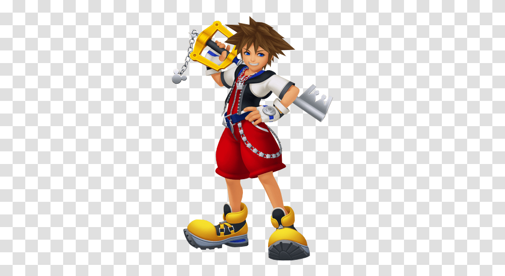 Sora Kingdom Hearts Re Coded Sora, Person, Costume, Clothing, Toy Transparent Png