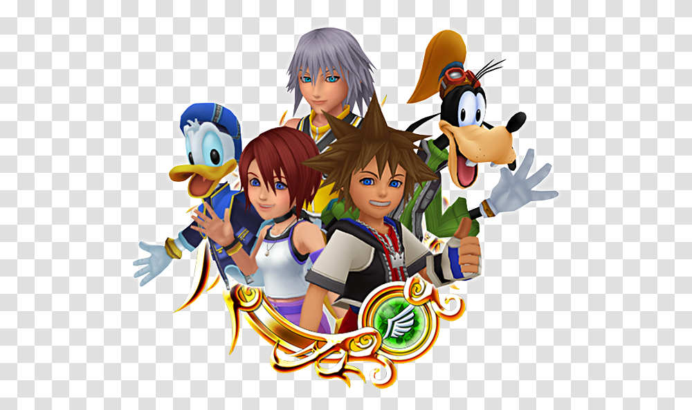 Sora & Friends 2nd Anniversary Ev Ver Kingdom Hearts Insider Fictional Character, Graphics, Comics, Book, Manga Transparent Png