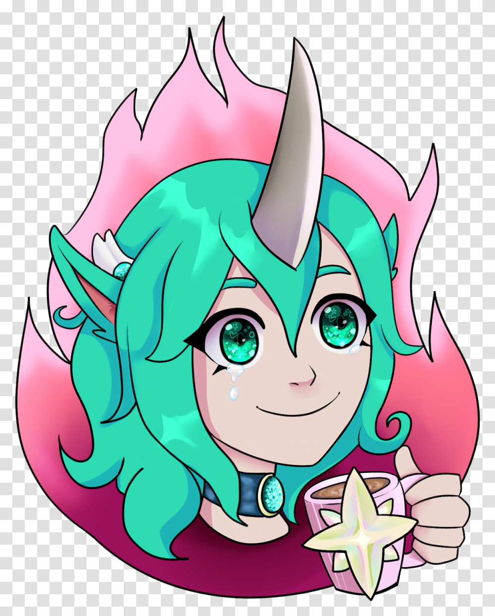 Soraka This Is Fine Star Guardian Redraw My Art Kawaii Star Guardian Soraka, Graphics, Elf Transparent Png