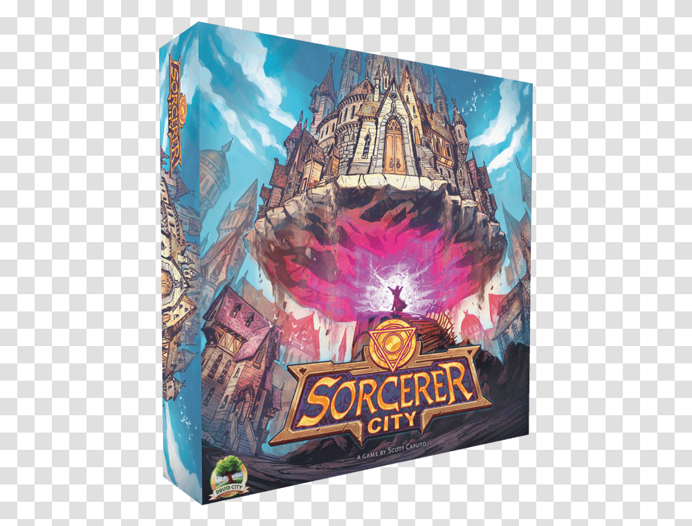Sorcerer City Board Game, Poster, Advertisement, Legend Of Zelda Transparent Png
