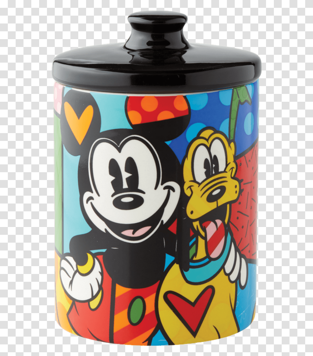 Sorcerer Mickey Romero Britto Biscuits, Tin, Can, Fire Hydrant, Trash Can Transparent Png