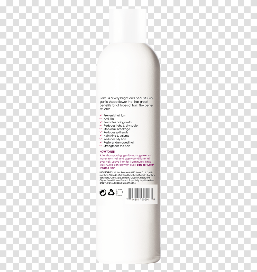 Sorrel Cosmetics 10 Beneficial Conditioner With Keratin Cosmetics, Word, Page, Label Transparent Png