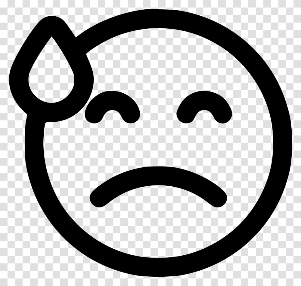 Sorry Emoji Image Transparency, Stencil, Mustache Transparent Png