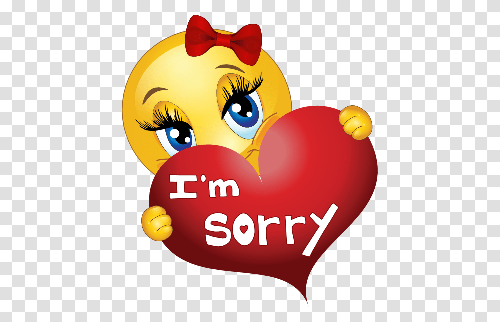 Sorry Girl Smiley Emoticon Clipart, Heart, Label, Crowd Transparent Png