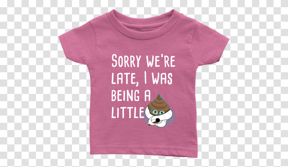 Sorry We're Late Cartoon, Apparel, T-Shirt, Hat Transparent Png