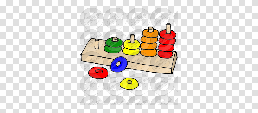 Sorting Rings Toy Picture For Classroom Therapy Use, Number, Game Transparent Png