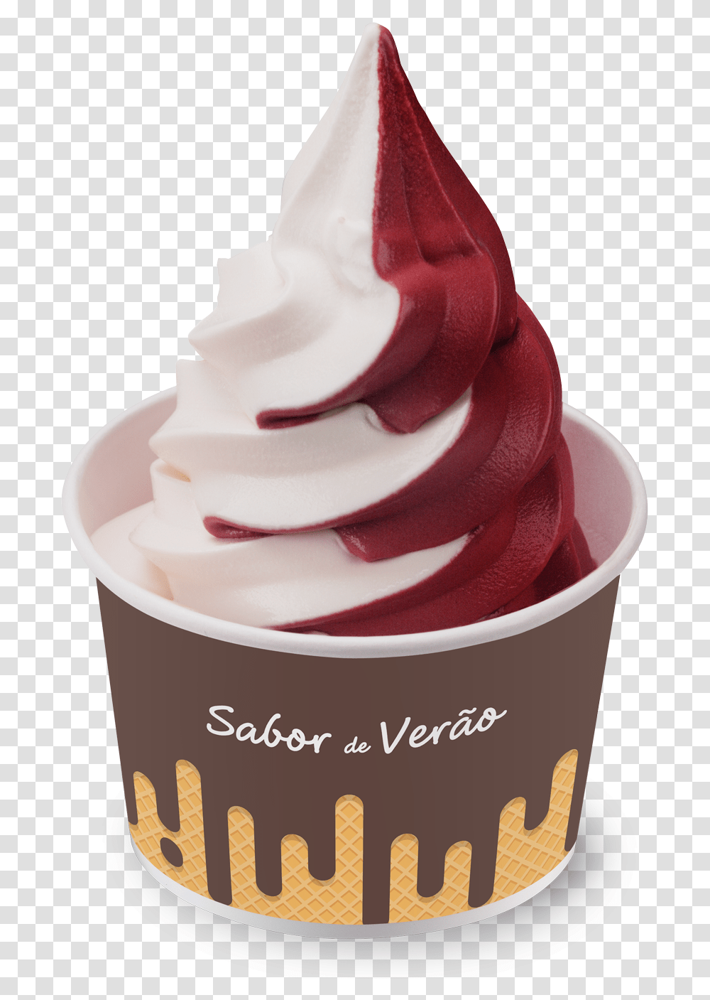 Sorvete Ice Cream Cup Design, Dessert, Food, Creme, Yogurt Transparent Png
