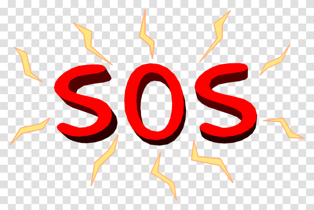 Sos Clear Mayday Cartoon Logo, Number, Dynamite Transparent Png
