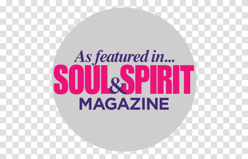 Soul Amp Spirit Featured Button Soul And Spirit Magazine, Label, Logo Transparent Png