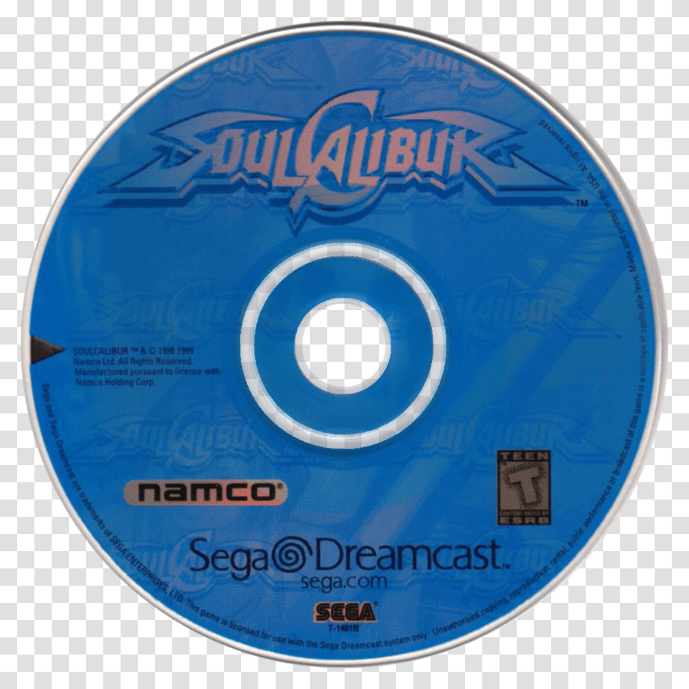 Soul Calibur Dreamcast Soul Calibur Dreamcast Disc, Disk, Dvd Transparent Png