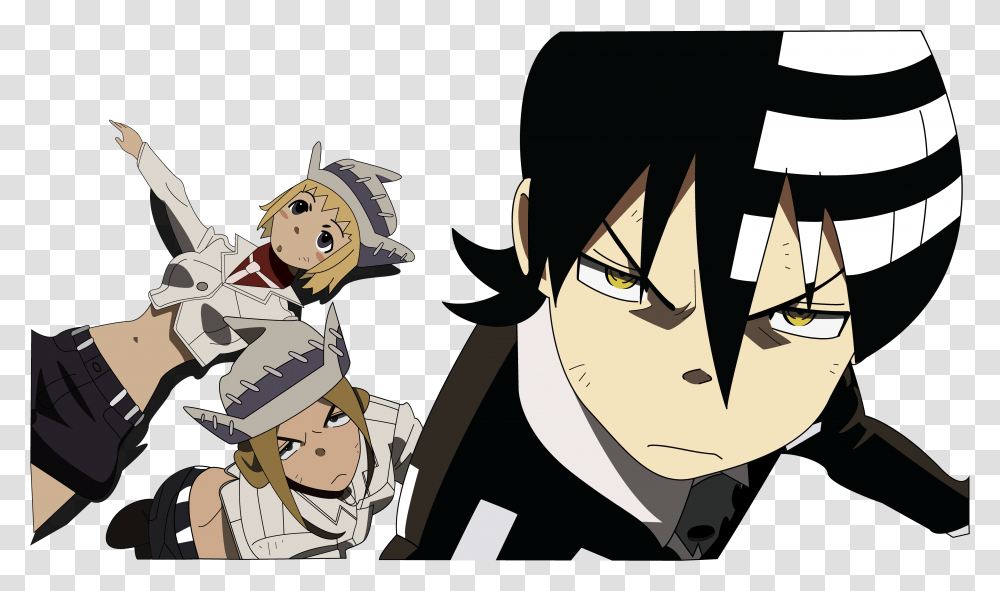 Soul Eater, Comics, Book, Manga, Person Transparent Png