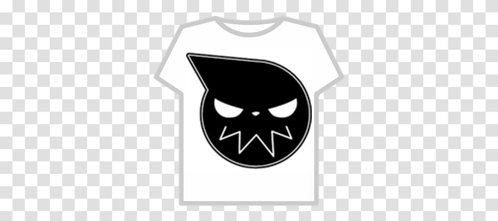 Soul Eater Logo 30 Roblox Roblox Clever Cover T Shirt, Symbol, Clothing, Apparel, Batman Logo Transparent Png