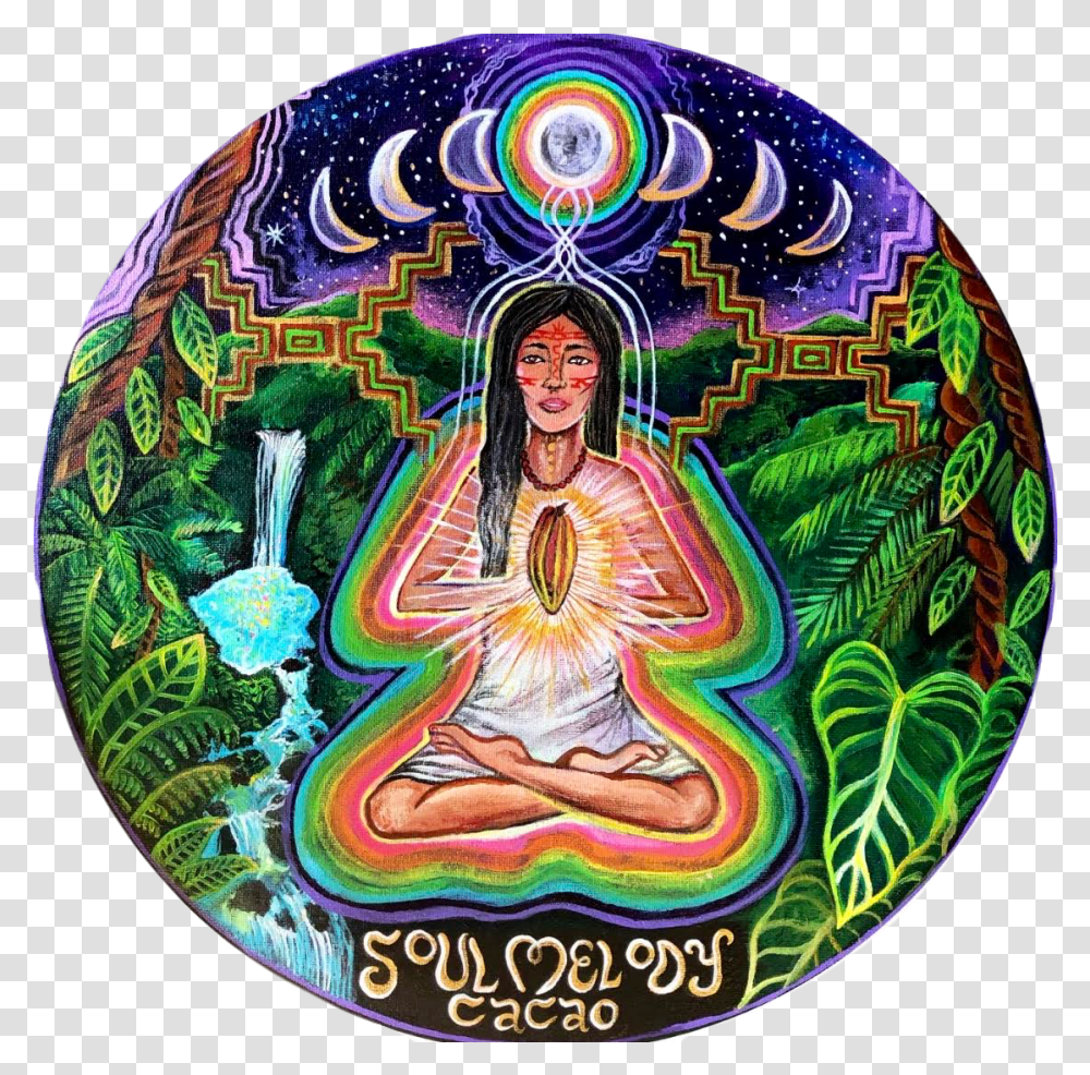 Soul Melody Cacao Circle, Art, Person, Human, Worship Transparent Png