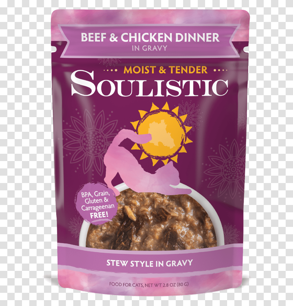 Soul Moist Tender Beef Chicken Soulistic Duck And Tuna Dinner Pate, Food, Breakfast, Oatmeal, Plant Transparent Png