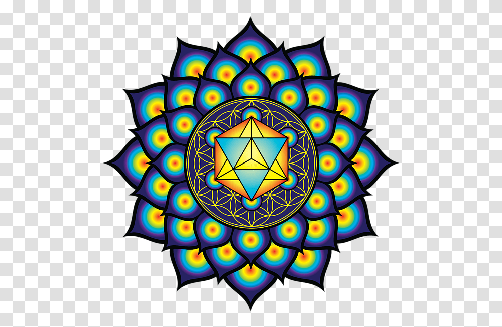 Soul Star Chakra Symbol, Lighting, Ornament, Stained Glass Transparent Png