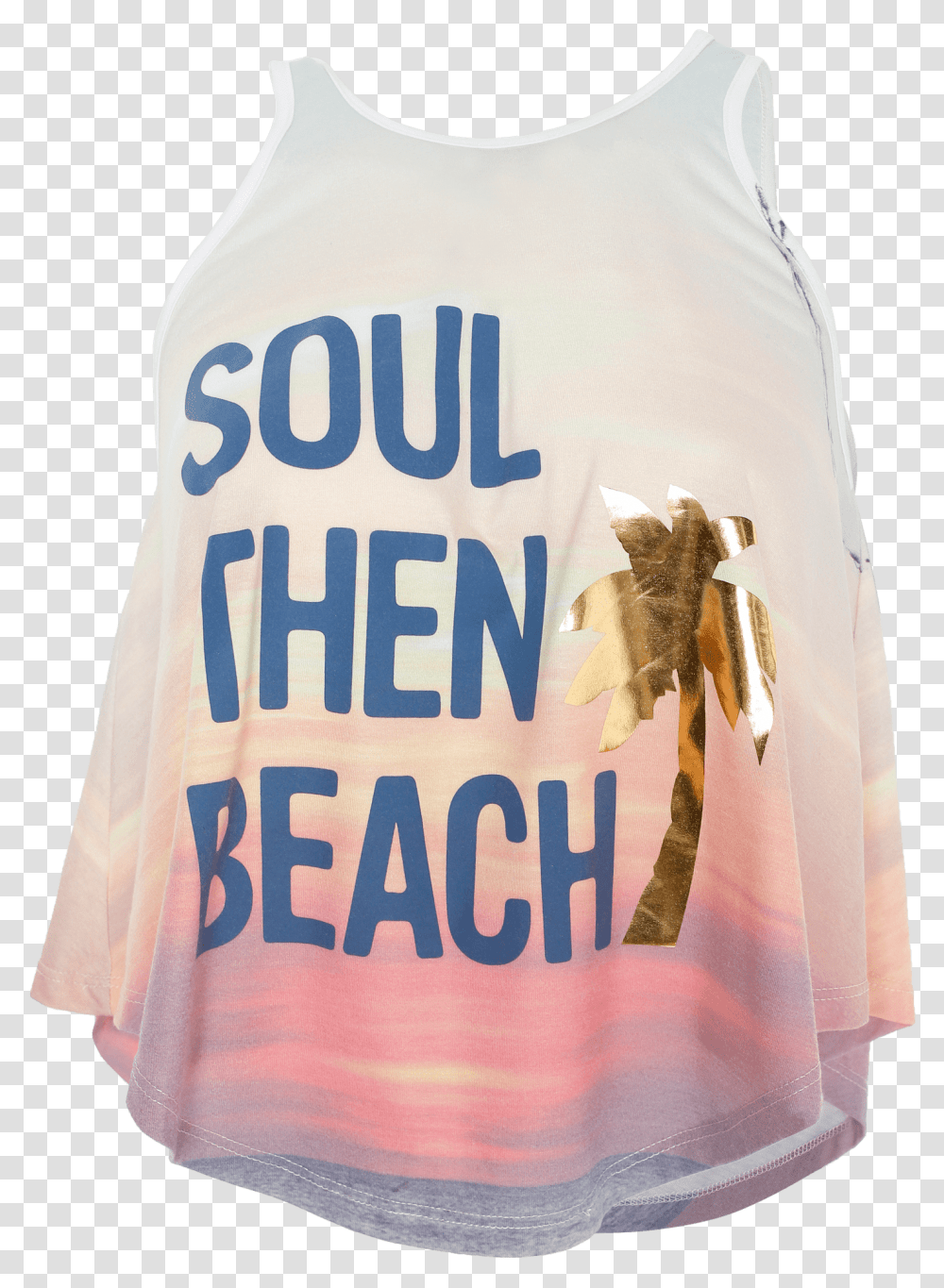 Soulcycle Soul Then Beach Hana Tank, Apparel, Shirt, Sleeve Transparent Png