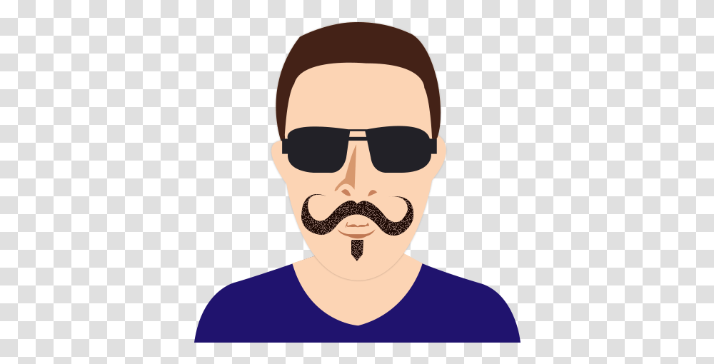Soulful Handlebar Mustache Biz Image, Sunglasses, Accessories, Accessory, Snake Transparent Png