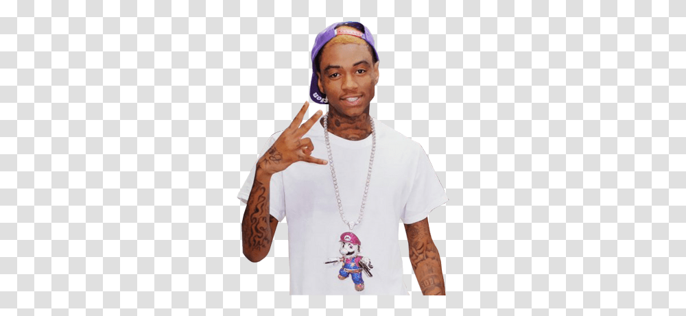 Soulja Boy Image Soulja Boy Blonde Hair, Pendant, Person, Human, Tattoo Transparent Png