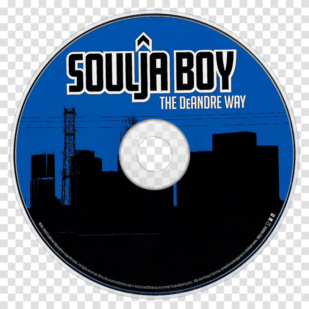 Soulja Boy Tell Em The Deandre Way Cd Disc Image Soulja Boy Blowing Me Kisses, Disk, Dvd Transparent Png