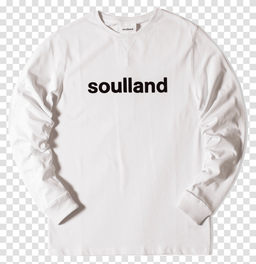 Soulland One Block Down, Long Sleeve, Clothing, Apparel, Sweatshirt Transparent Png