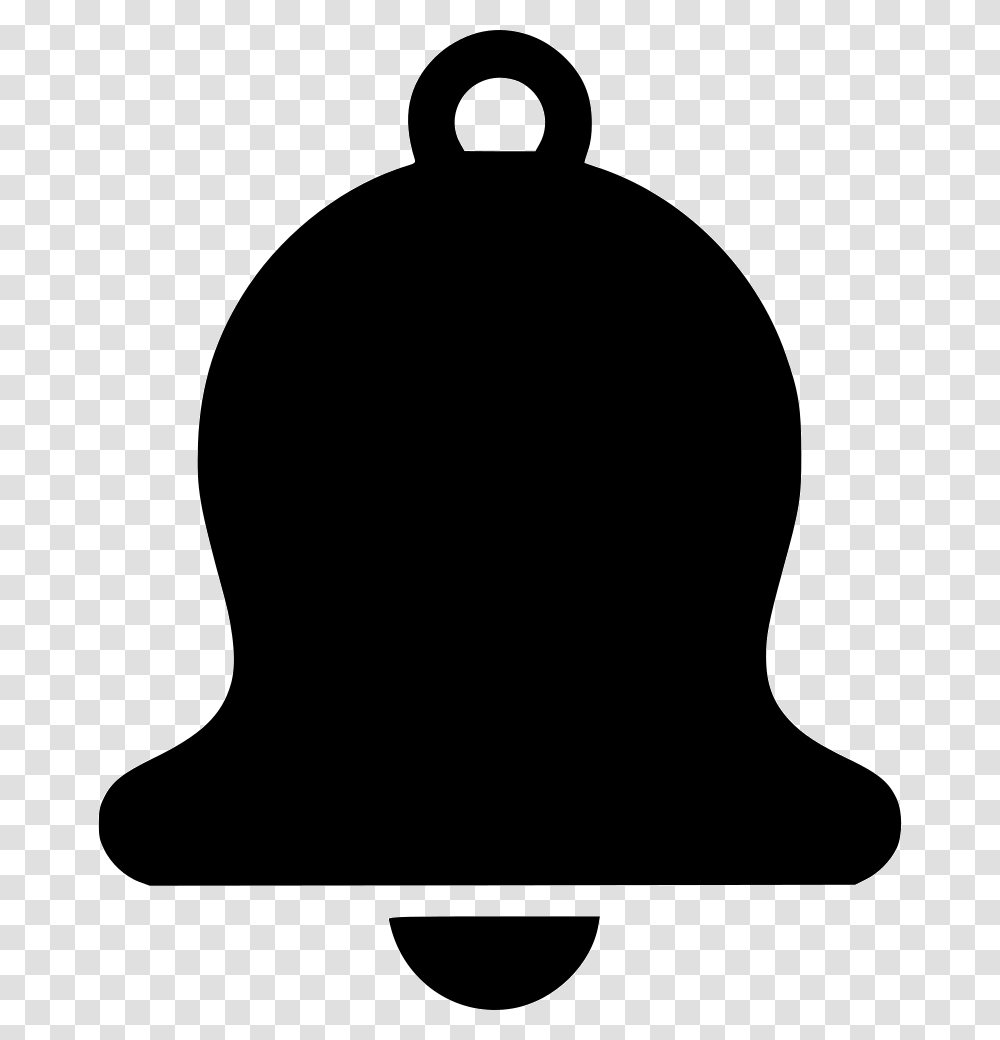 Sound Bell Alarm Tolling Notification Notification Flat Icon, Silhouette, Baseball Cap, Apparel Transparent Png