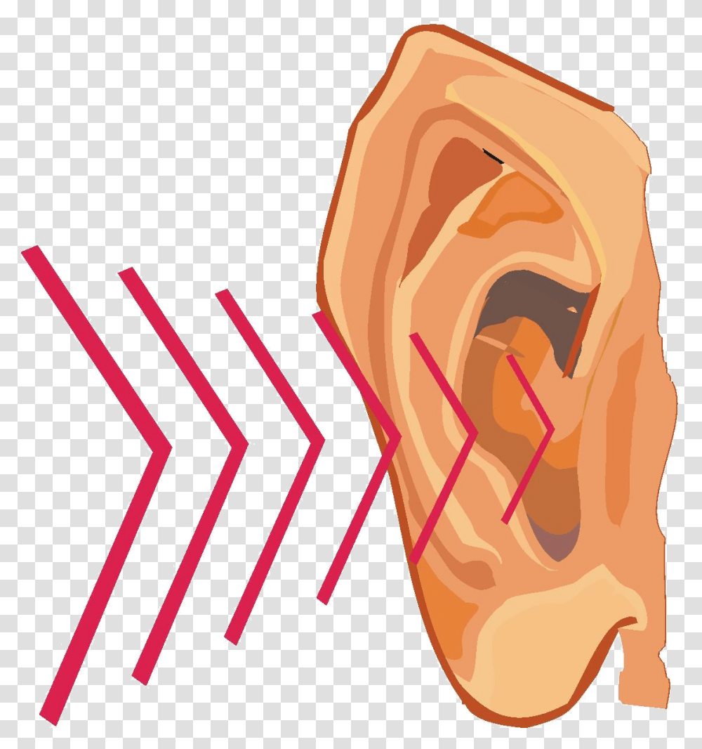 Sound Clipart Download, Ear, Dynamite, Bomb, Weapon Transparent Png