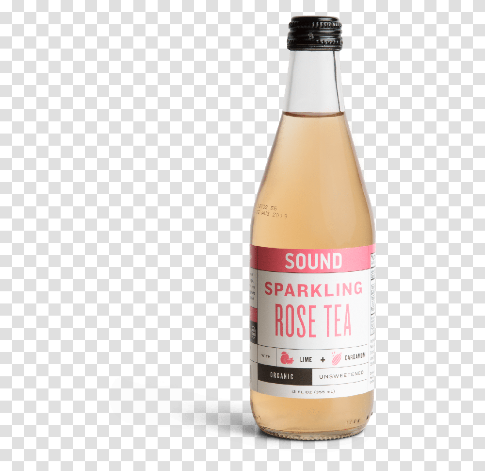 Sound Sparkling Rose Tea, Alcohol, Beverage, Label Transparent Png