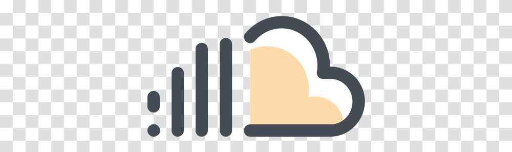 Soundcloud Icon Pastel Soundcloud Logo, Symbol, Text, Clothing, Outdoors Transparent Png