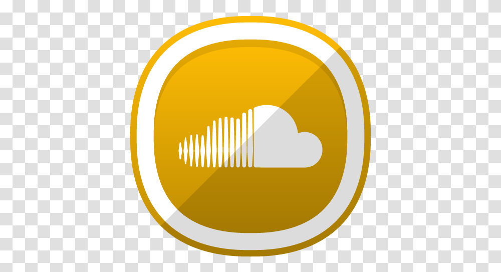 Soundcloud Icon Soundcloud Logo Background, Gold, Text, Symbol, Label Transparent Png
