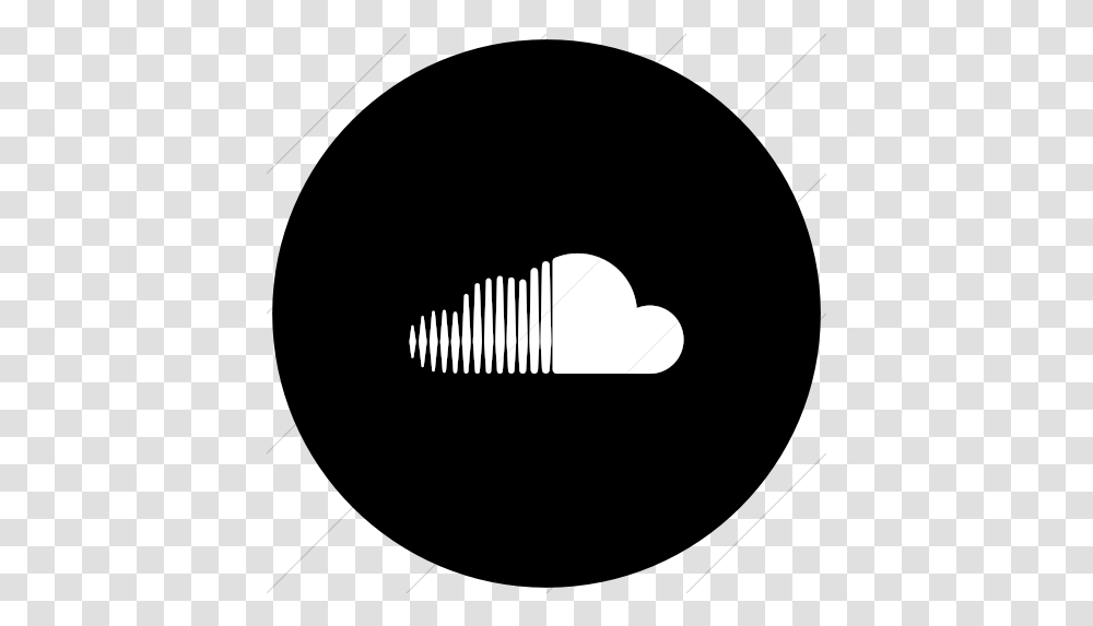Soundcloud Icon Soundcloud Logo Black, Spiral, Light, Coil, Brush Transparent Png
