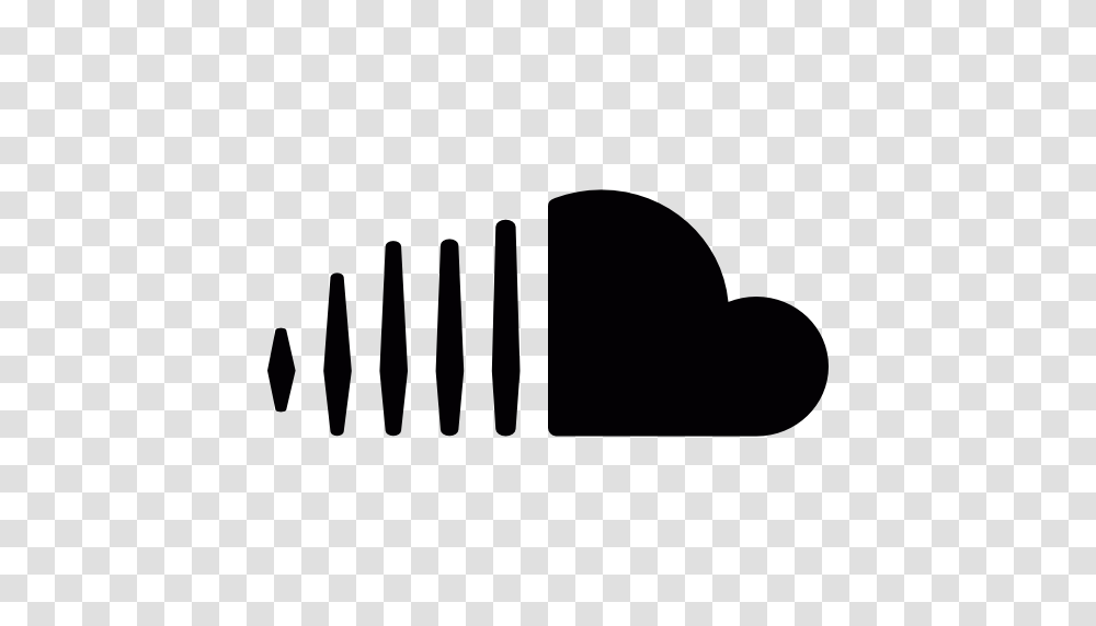 Soundcloud Logo, Silhouette, Comb Transparent Png