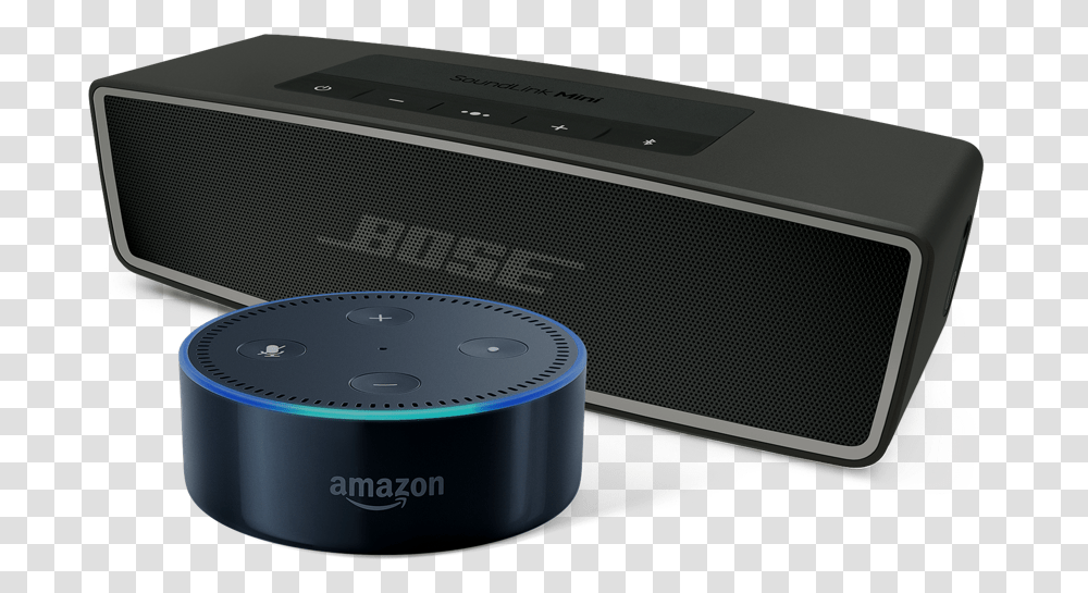 Soundlink Mini Ii With Amazon Echo Dot Amazon Kindle, Electronics, Speaker, Audio Speaker, Stereo Transparent Png