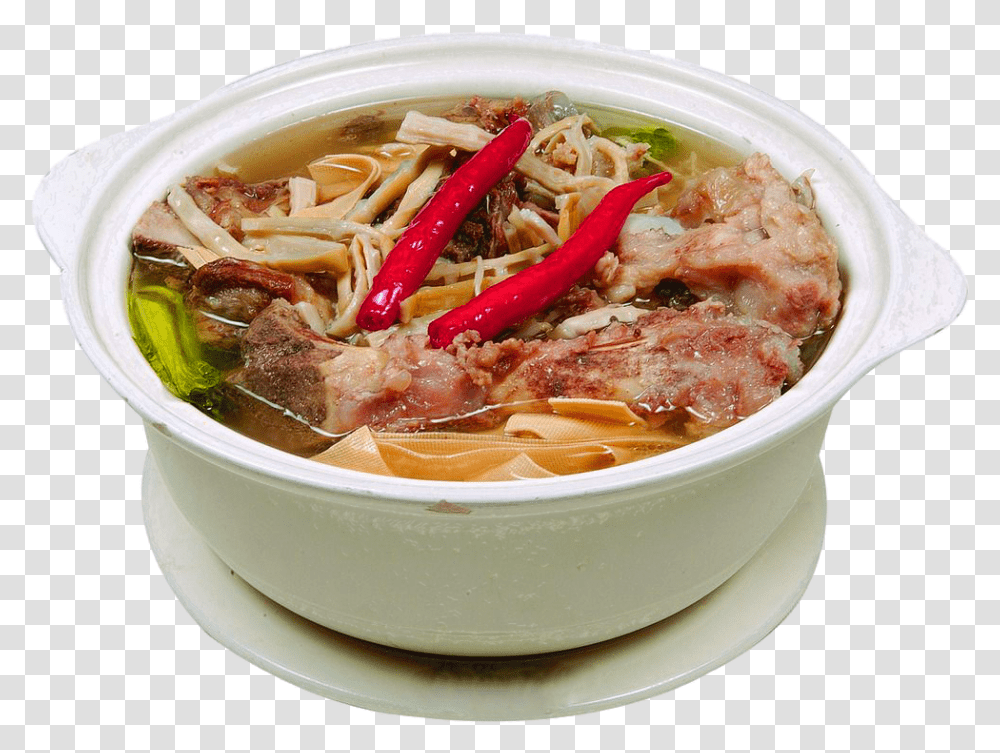Soup Image Tom Yum Noodles Soup Beef, Bowl, Dish, Meal, Food Transparent Png