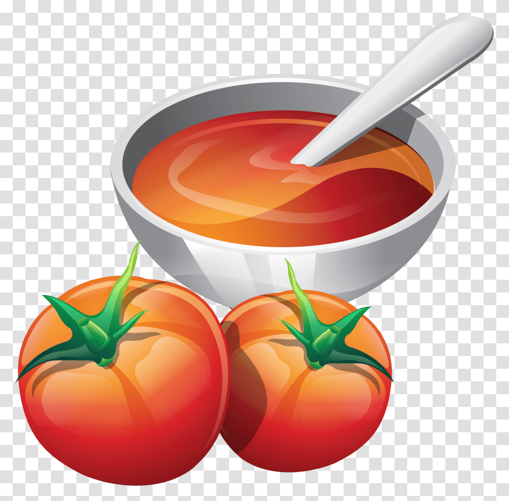 Soup Image Tomato Soup Clipart, Plant, Bowl, Food, Vegetable Transparent Png