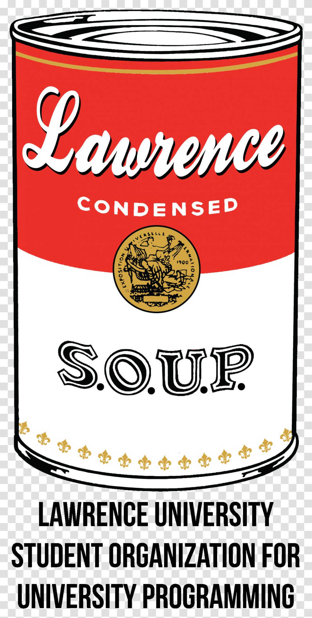 Soup Logo Tin Can, Canned Goods, Aluminium, Food, Spray Can Transparent Png
