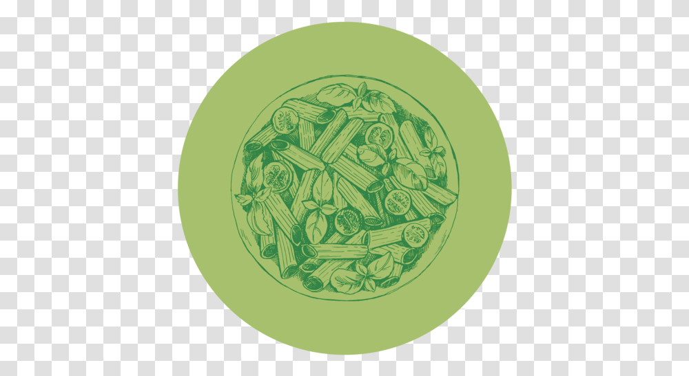 Souper Supper Penne Pasta Doodle Art, Frisbee, Toy, Pottery Transparent Png