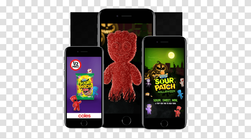 Sour Patch Kids Campaign Owning Halloween Online Circle Sour Patch Kids, Mobile Phone, Electronics, Cell Phone Transparent Png