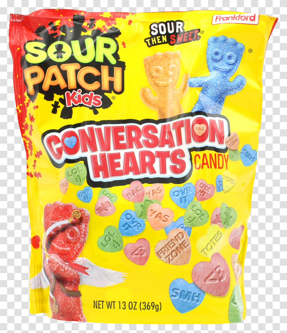 Sour Patch Kids Conversation Hearts Transparent Png