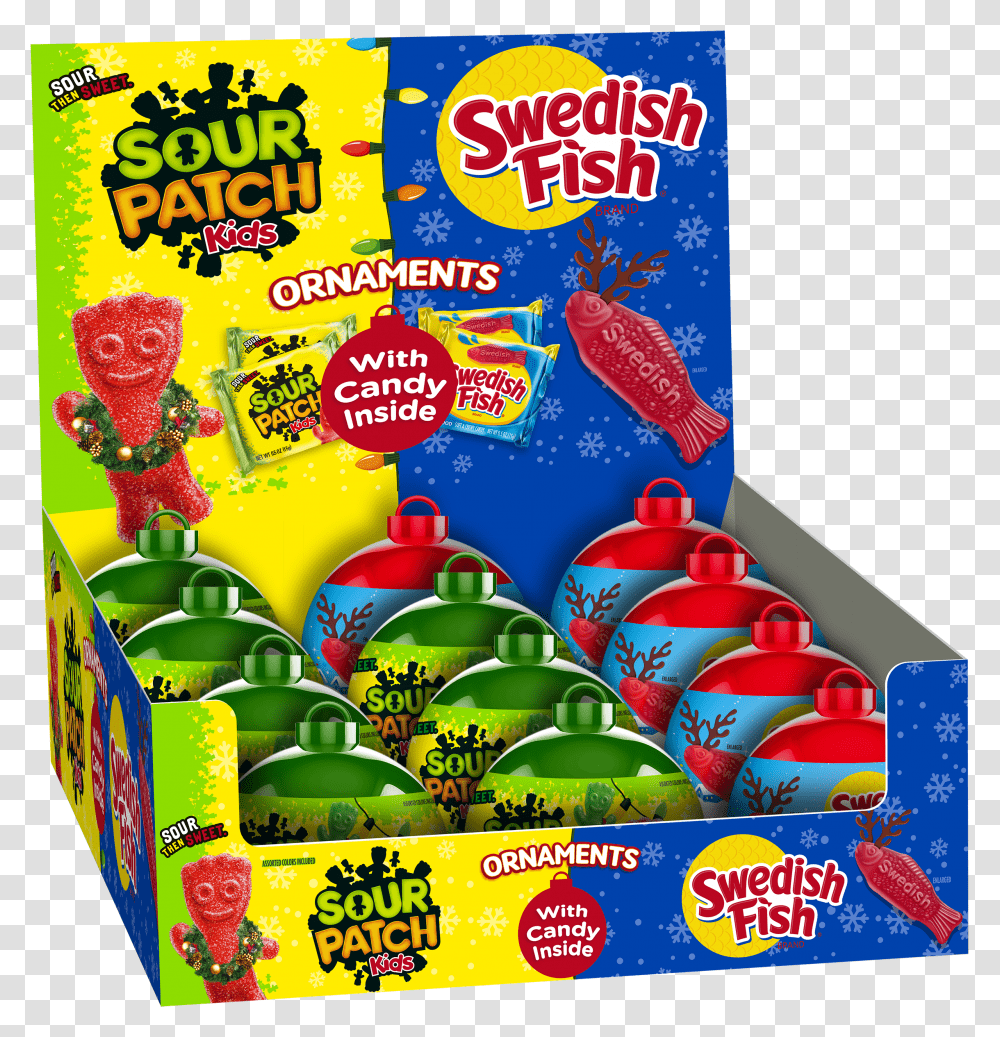 Sour Patch Kidsswedish Fish Mixed Ornament Tray 12ct Swedish Fish Mixed Colors Transparent Png