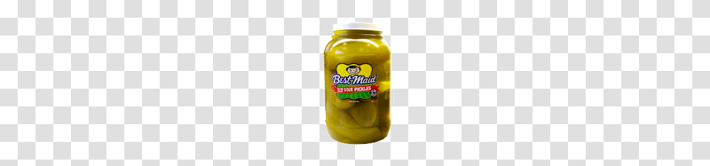 Sour Pickles Gal Best Maid Pickle Shop, Relish, Food, Jar, Ketchup Transparent Png