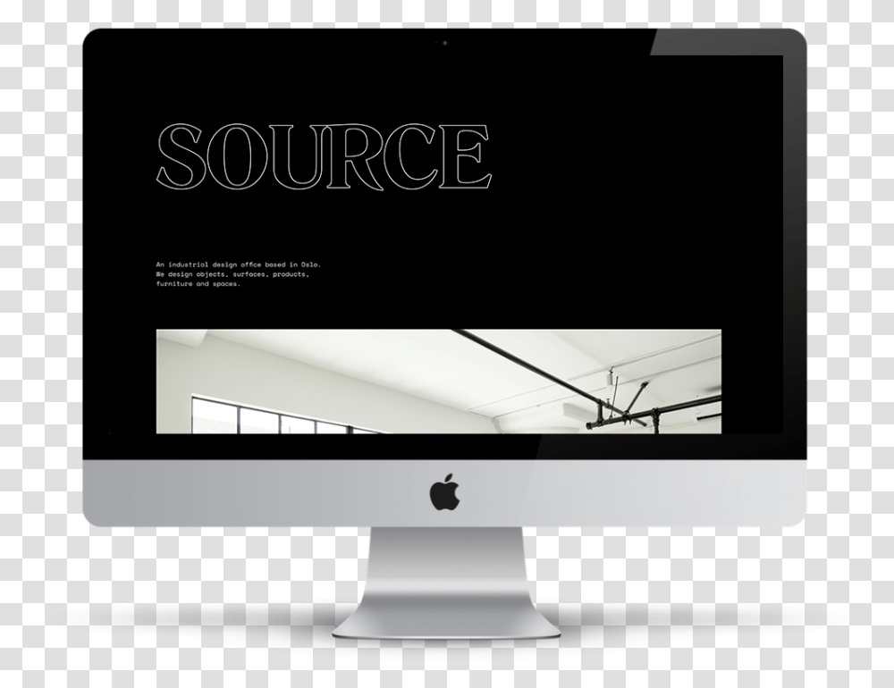 Source Mockup Web Design, Screen, Electronics, LCD Screen, Monitor Transparent Png