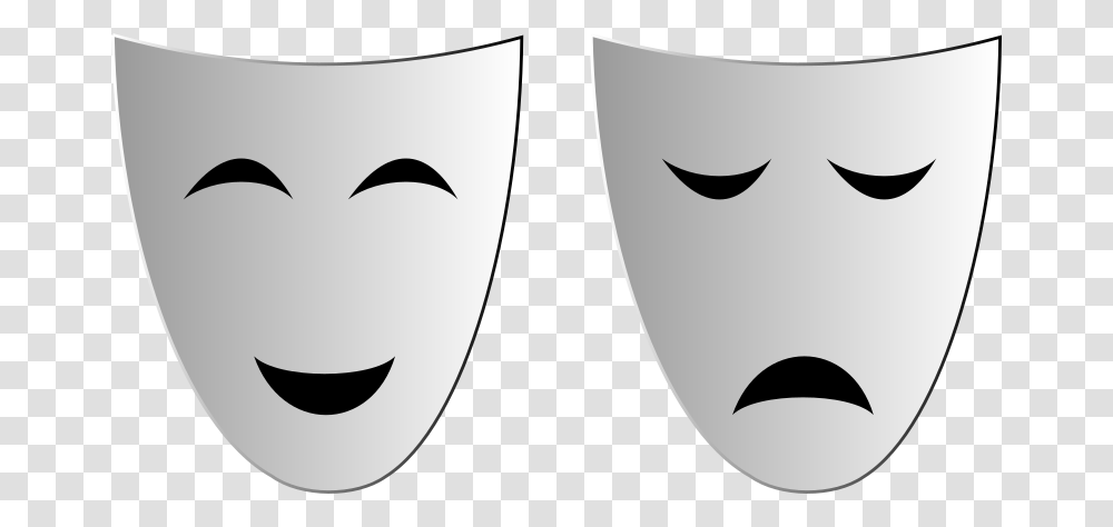 Source Openclipart Org Report Theater Masks Mascara De Cara Feliz, Armor, Stencil, Bowl Transparent Png