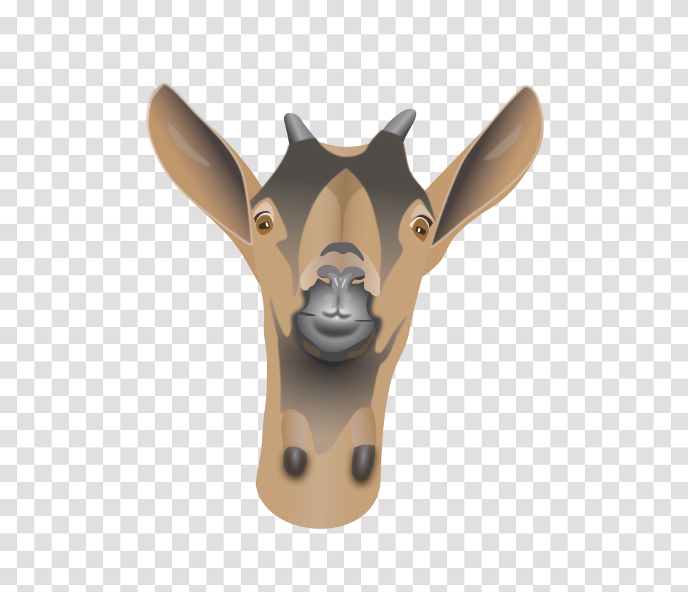 Sourinux Goat Head, Animals, Mammal, Wildlife, Deer Transparent Png