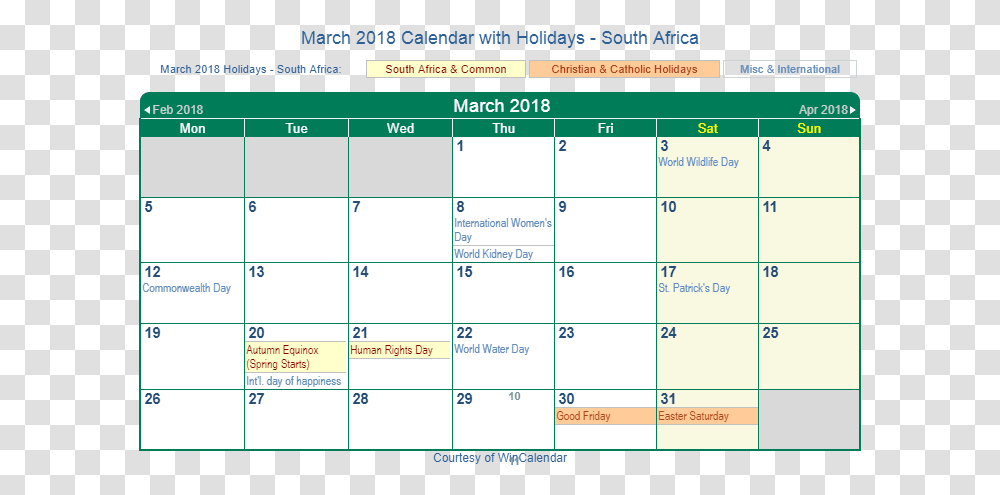 South Africa 2018 March Holidays Calendar Holidays In June 2018 Canada, Monitor, Screen, Electronics Transparent Png