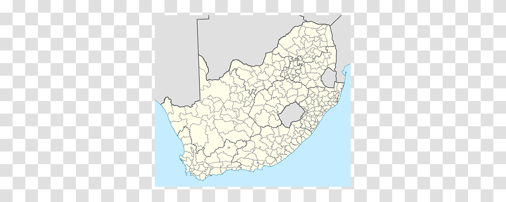 South Africa Map, Diagram, Atlas, Plot Transparent Png