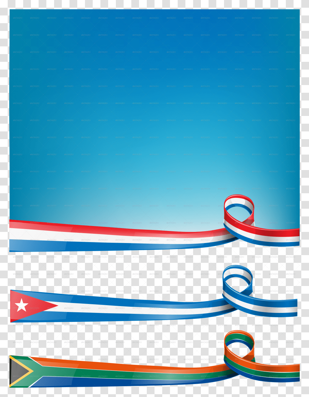 South Africa Flag Banner, Logo, Trademark, Light Transparent Png