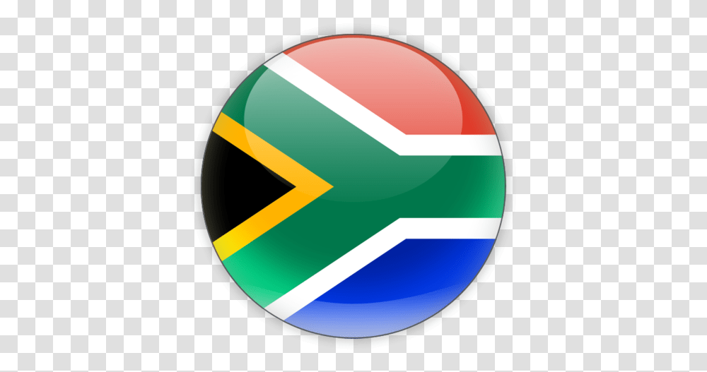 South Africa Flag Circle, Logo, Trademark, Recycling Symbol Transparent Png